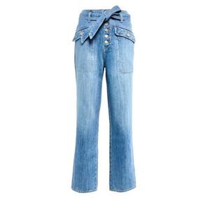 Veronica Beard Rinley High Rise Belted Jeans size 24